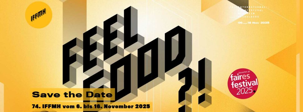 Veranstaltungsplakat mit Datumshinweis