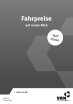 Titelbild der Fahrpreistabelle für 2026